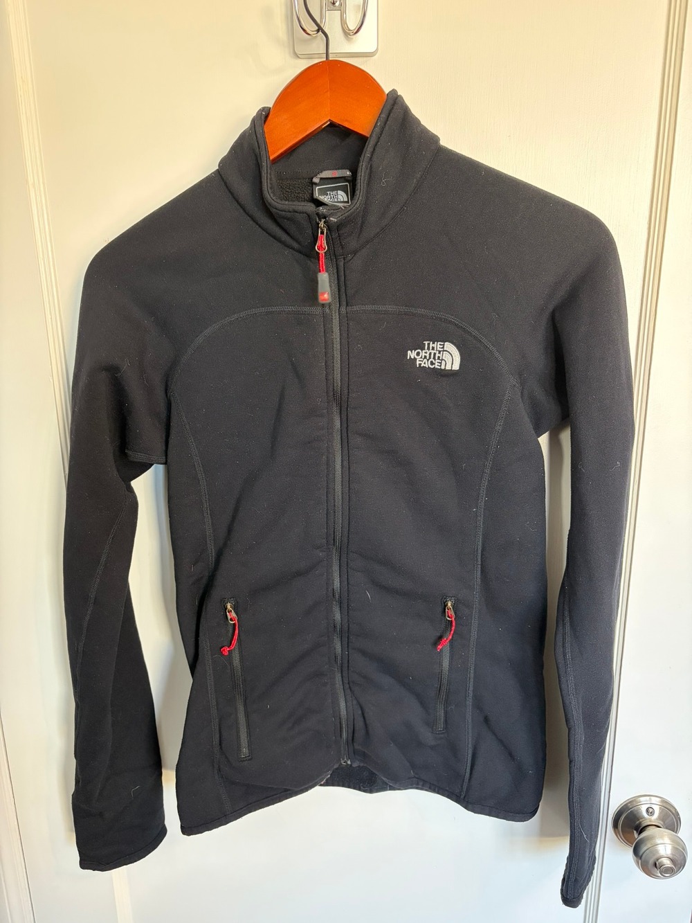 The North Face Summit Series Polartec Power Stretch Jacket Womens S Black Fleece